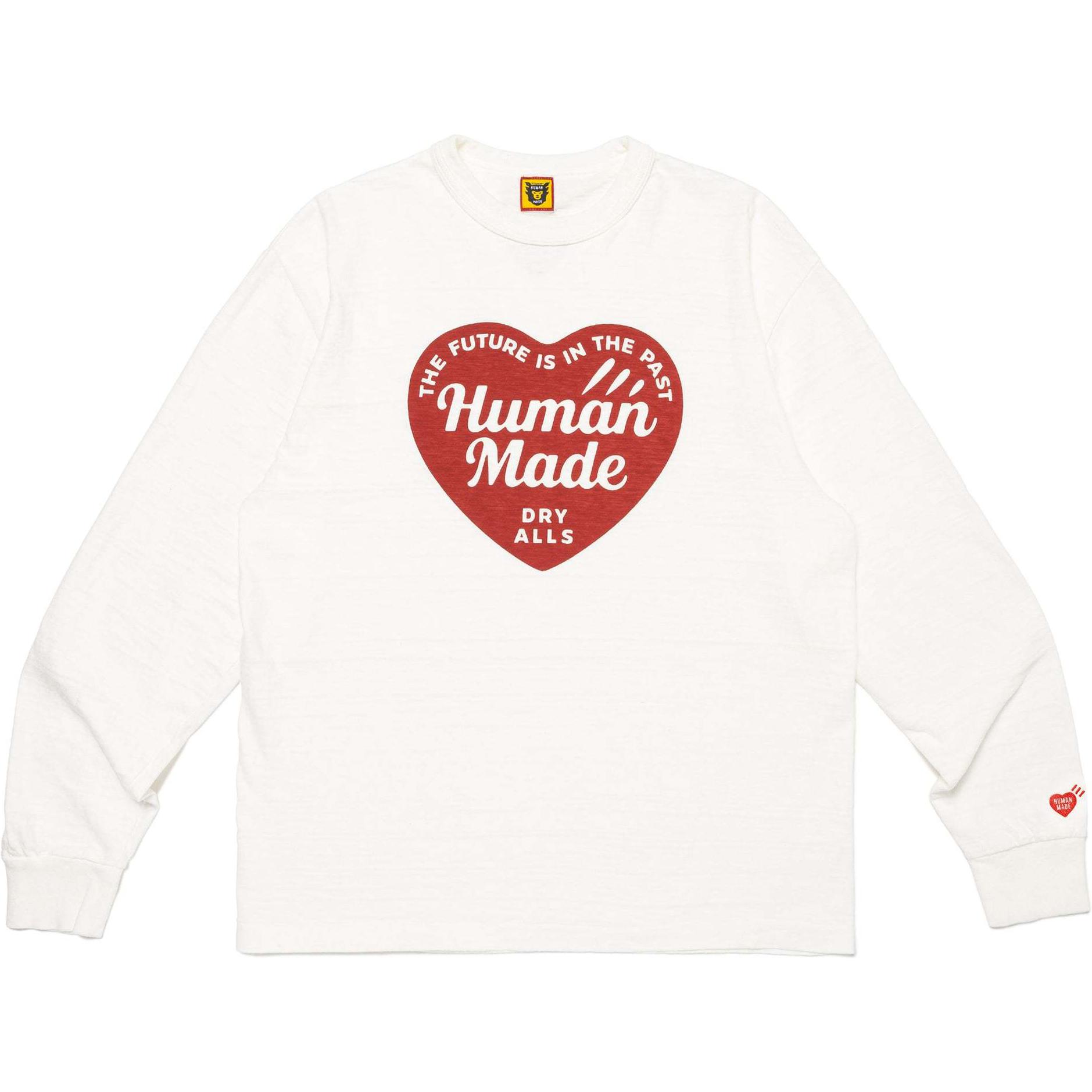Лонгслив Human Made HM28CS035 (белый)