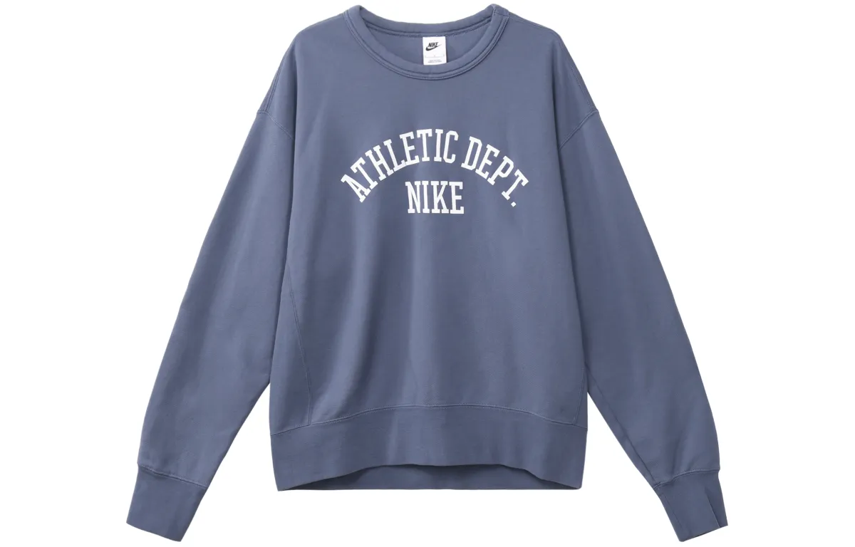 Nike Sweatshirt Men's Blended Blue