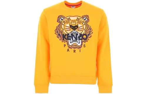 KENZO Classic Tiger Head Sweatshirt Men's Orange