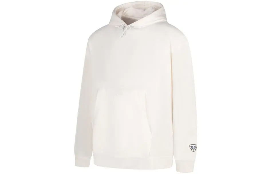 ASICS Sweatshirts Unisex White Hooded Moderate Regular