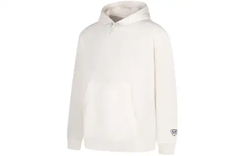 ASICS Sweatshirts Unisex White Hooded Moderate Regular