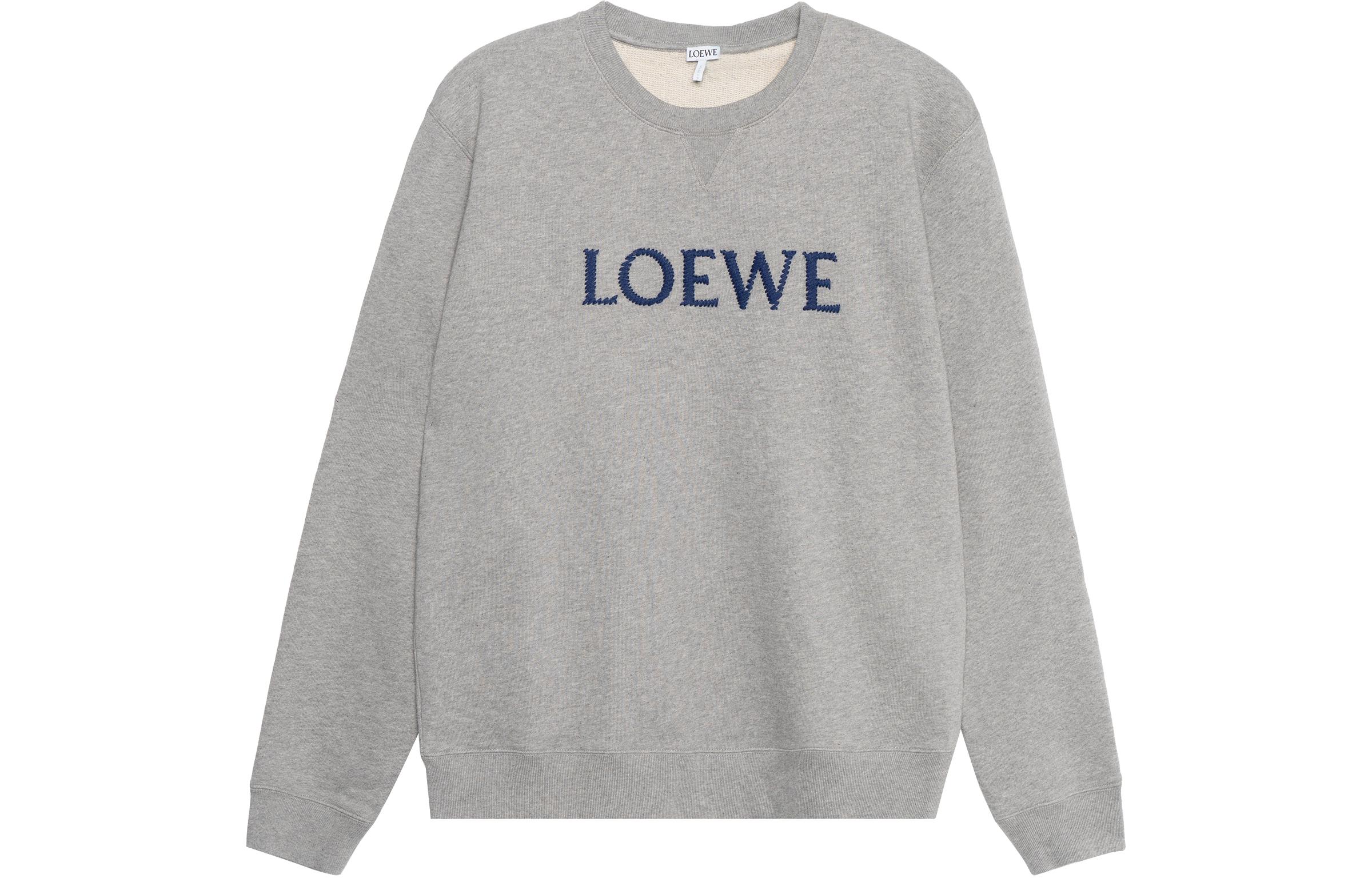 Мужское худи LOEWE FW22 Sweatshirt (меланж)