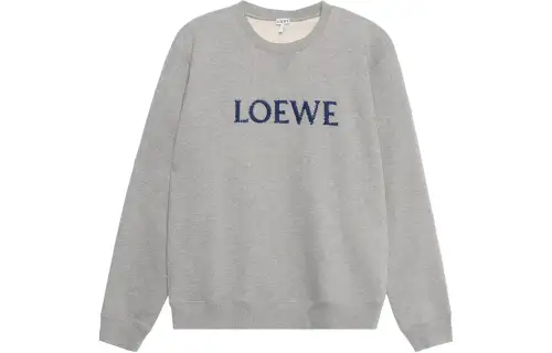 LOEWE Pre Owned 2015 2024 Logo detail Sweatshirt