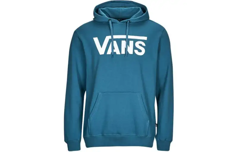 Vans Sweatshirts Men's Blue Hooded Moderate Regular