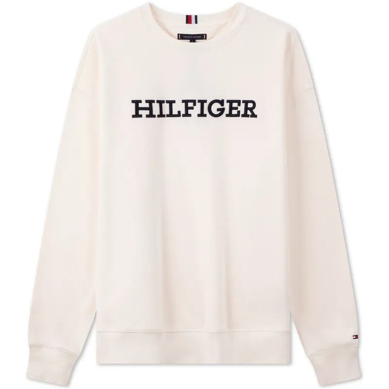 Tommy Hilfiger Logo-print Cotton-blend Sweatshirt