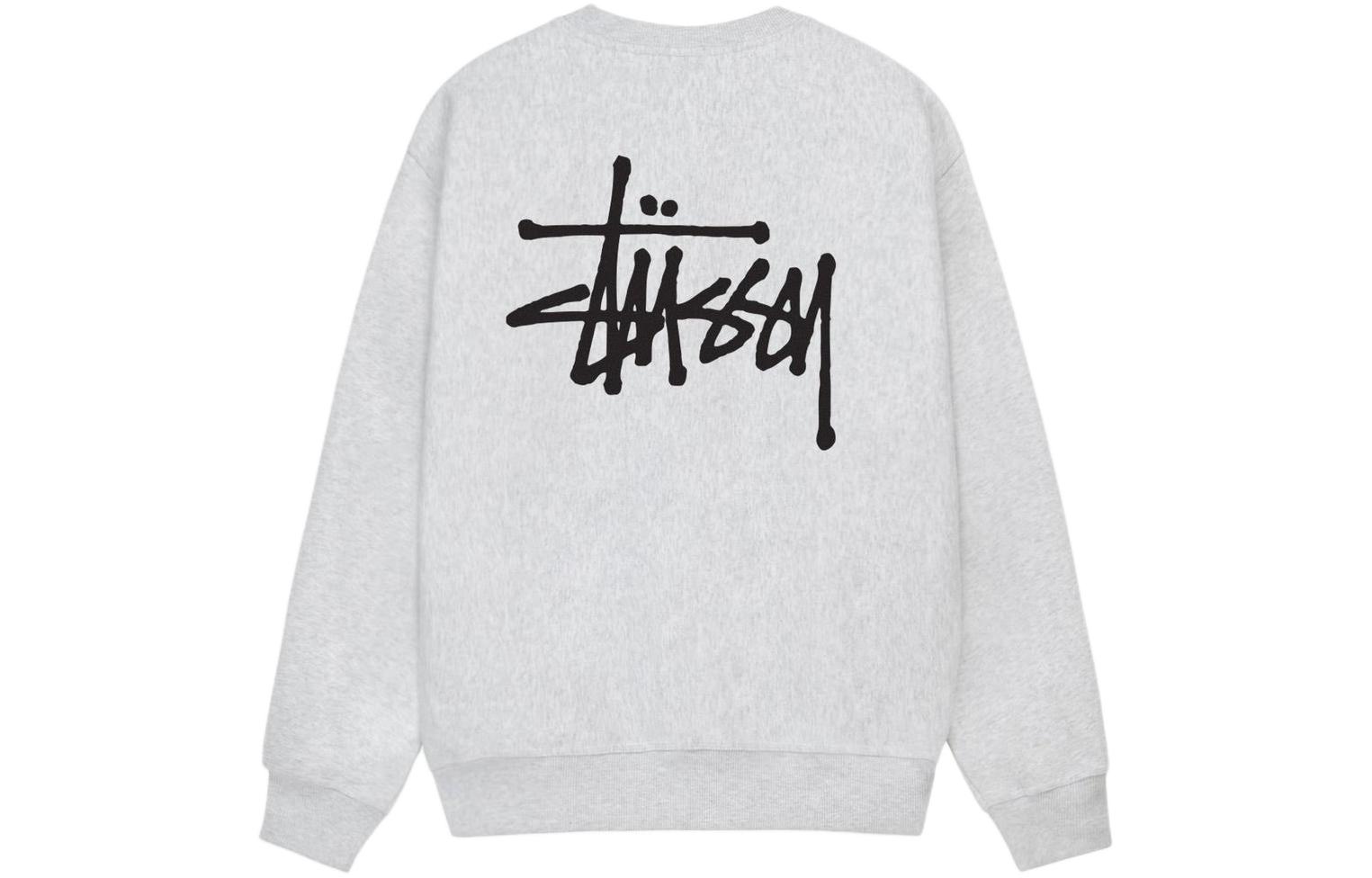 Худи Stussy Basic Crew (черное)