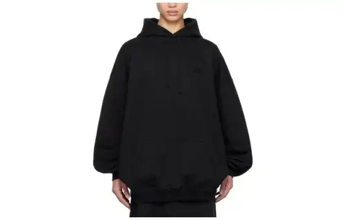 Vetements Sweatshirts Men's Black Hooded Moderate Other