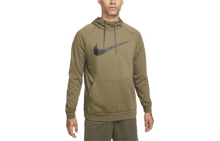 Nike Dry Graphic Sweatshirt Men's Olive