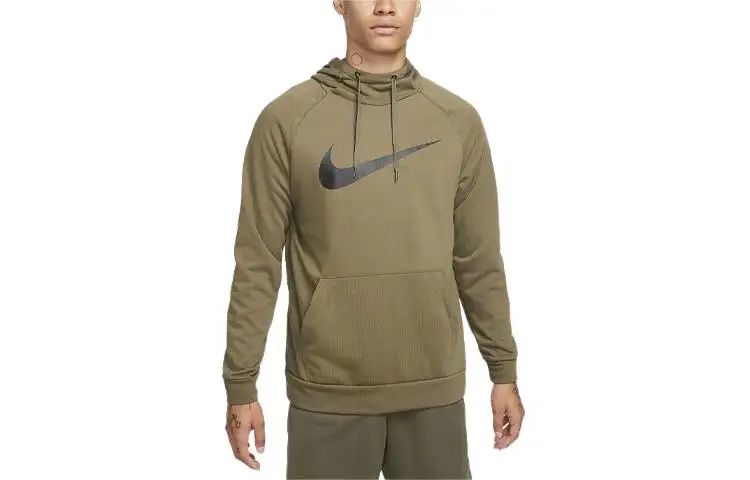 Nike Dry Graphic Sweatshirt Men's Olive