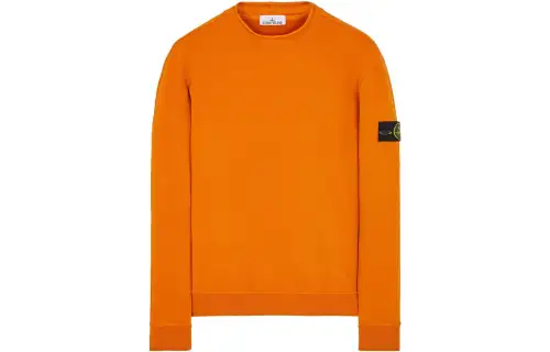 STONE ISLAND Sweatshirt Men's Orange