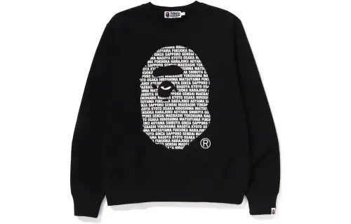 Bape Japan Ape Head Crewneck