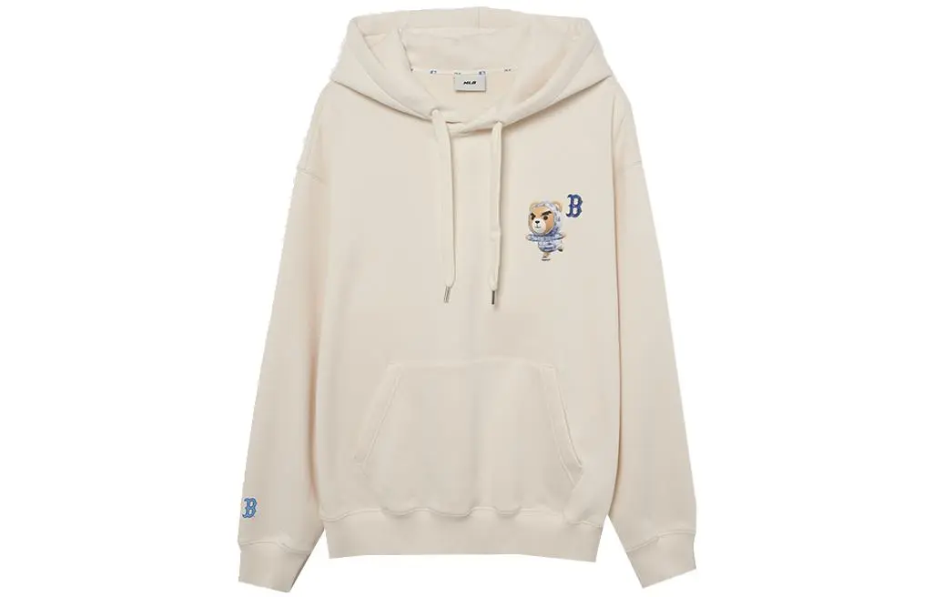 MLB Frowning Bear Collection Sweatshirt Unisex Dark Cream