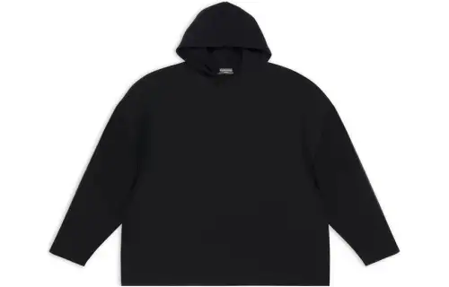 Balenciaga Viscose Compact Knit Hoodie