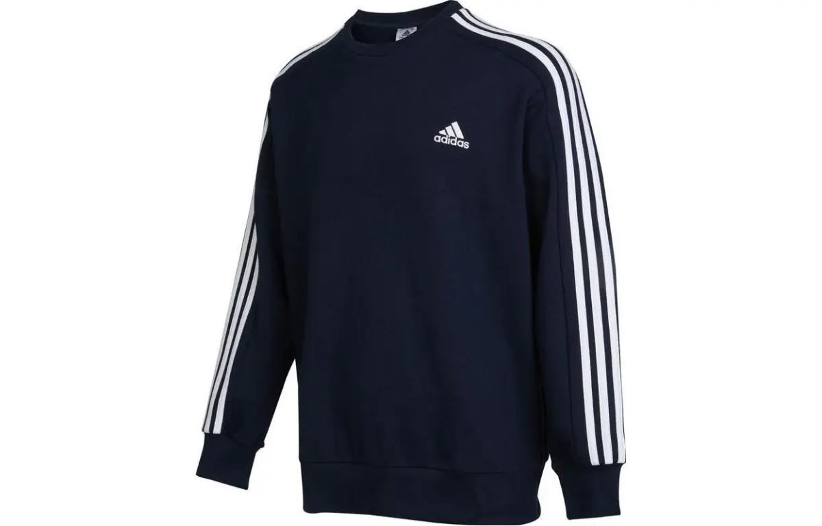Adidas 3 Stripes Sweatshirt Men's Navy Blue