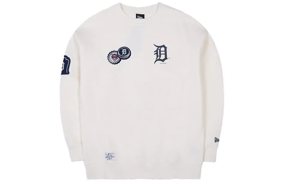 New Era Sweatshirt Unisex White