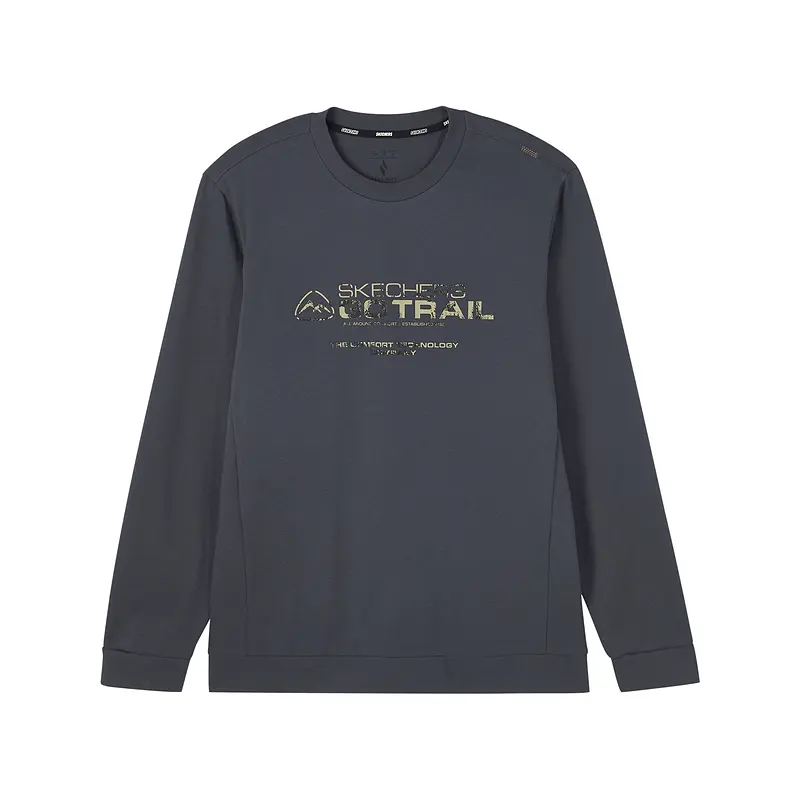 Skechers Sports Life Collection GOTRAIL T Shirt Men's Periscope Gray