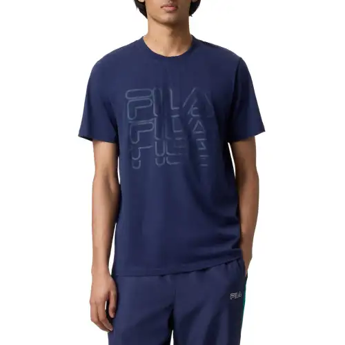 FILA T Shirt Men's Dark Blue 400