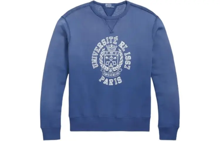 Polo Ralph Lauren Fleece Graphic Sweatshirt Men's Marine Blue