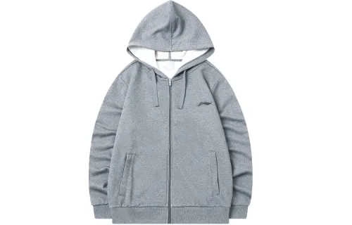 Li Ning Sweatshirt Unisex Light Gray
