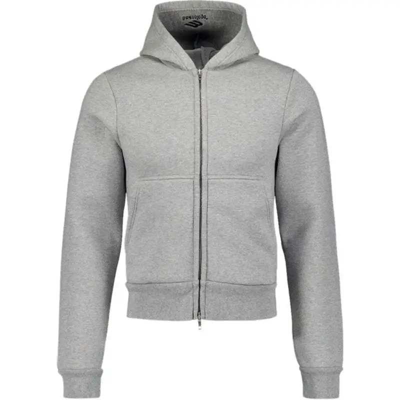 Balenciaga Zip up Cotton Hoodie
