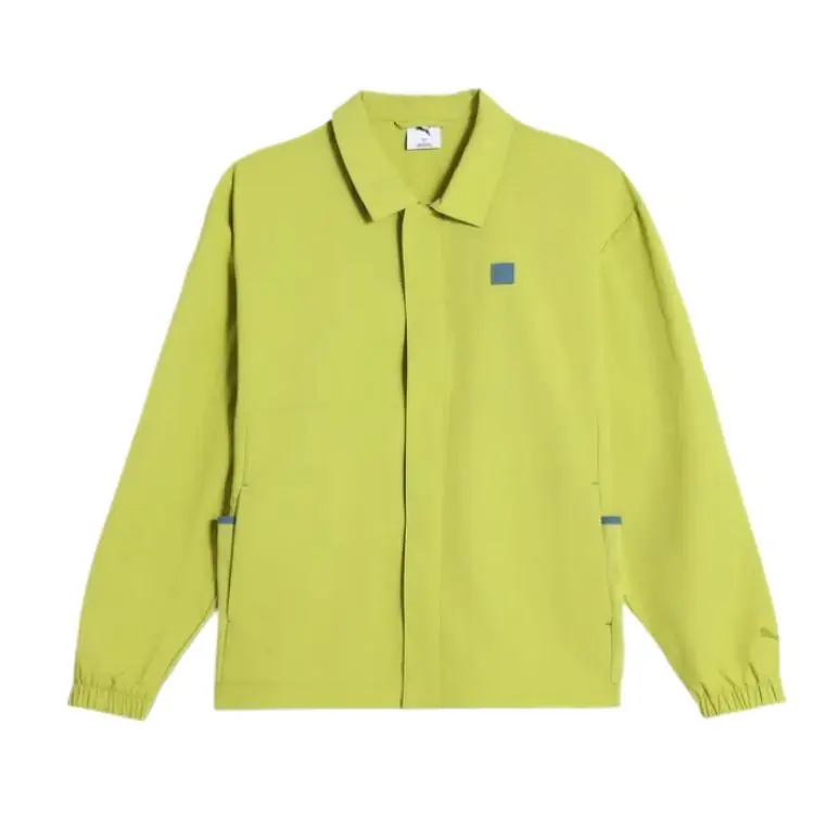 PUMA ESS ELEVATED Jackets & Coats Men's Yellow Green