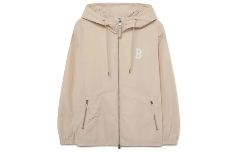 MLB Boston Red Sox Sweatshirts Unisex Khaki Hooded (Non-detachable) Moderate