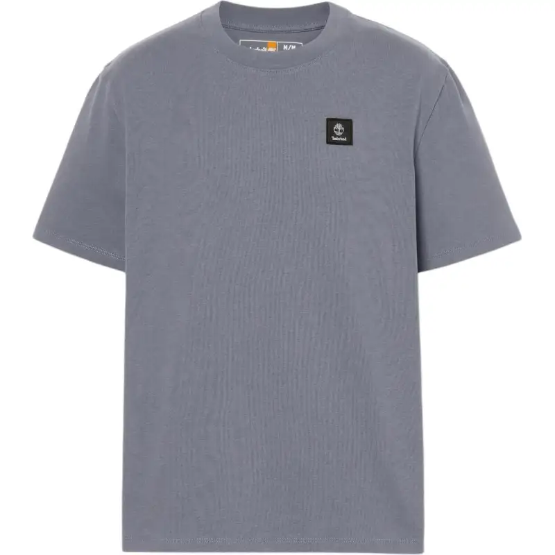 Timberland T Shirts Men's Blue Crew Neck Moderate Straight Fit