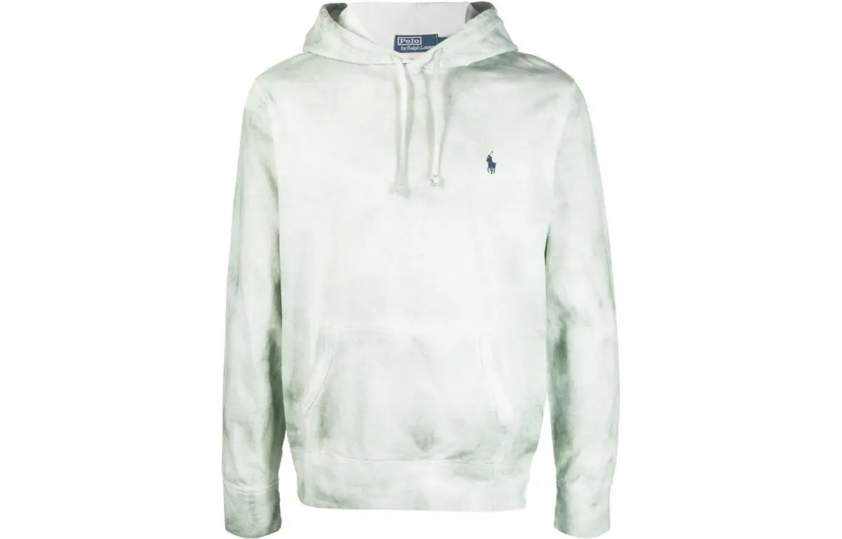 Polo Ralph Lauren Sweatshirts Men's Light Green Hooded Moderate Other