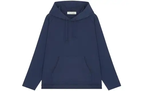 New Balance Sweatshirts Unisex Blue Hooded Moderate Regular