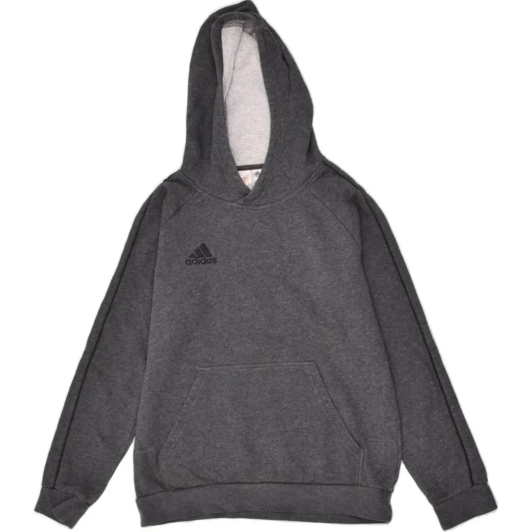 Adidas Sweatshirts Men's Dark Gray Hooded Thickened Other