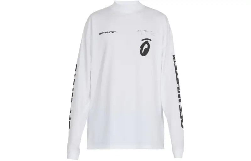 OFF WHITE Splitted Arrows Long Sleeve T Shirt
