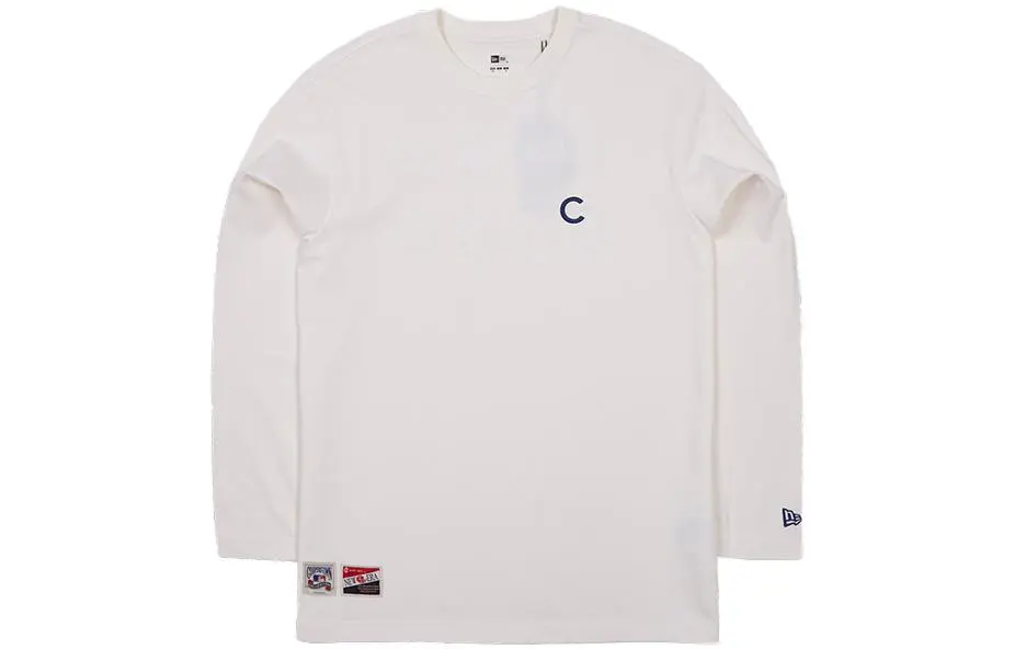New Era Sweatshirt Unisex Ivory White