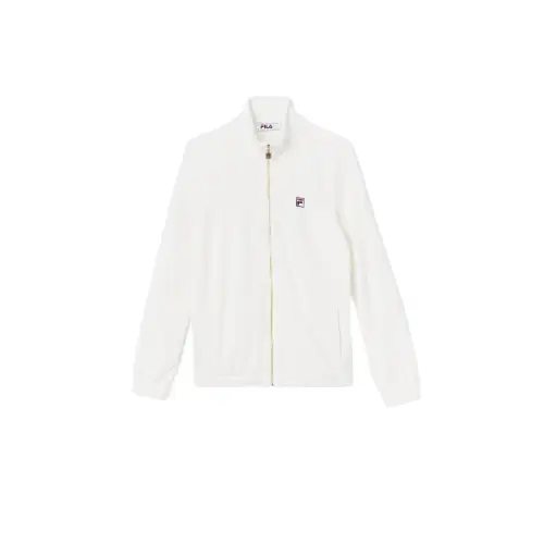 FILA Ravid Jackets Unisex White Stand Collar Moderate Other