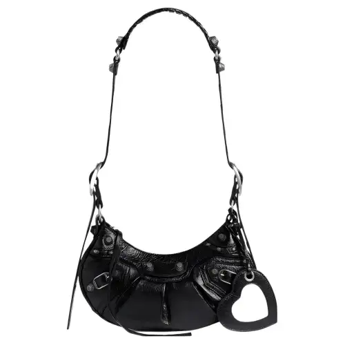 Balenciaga Le Cagole Shoulder Bag Xs Black