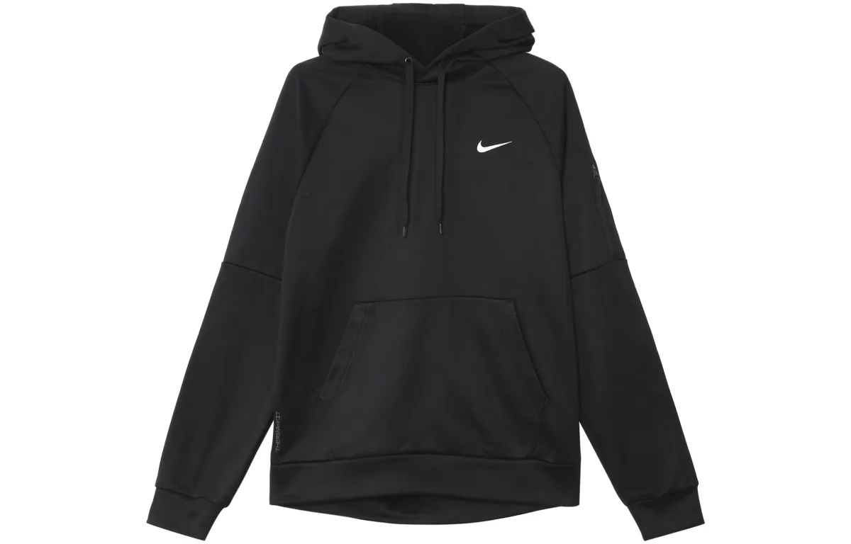 Nike Sweatshirts Men's Black Hooded Moderate Regular