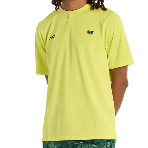 New Balance Tournament Top T Shirt Men's Yellow