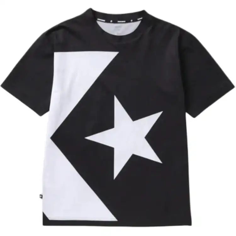 Converse BIG CHEVRON LOGO TEE MENS T Shirt Men's Black