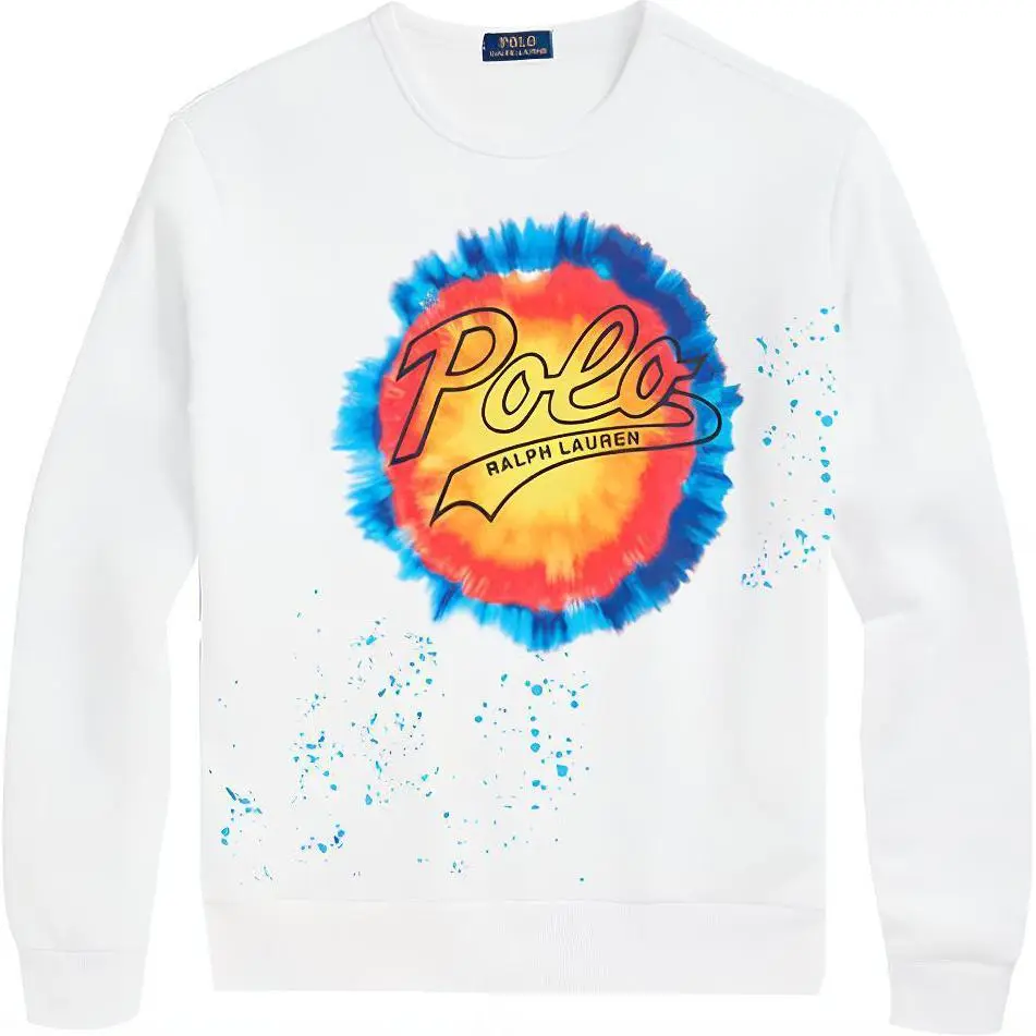 Polo Ralph Lauren logo tie-dye sweatshirt
