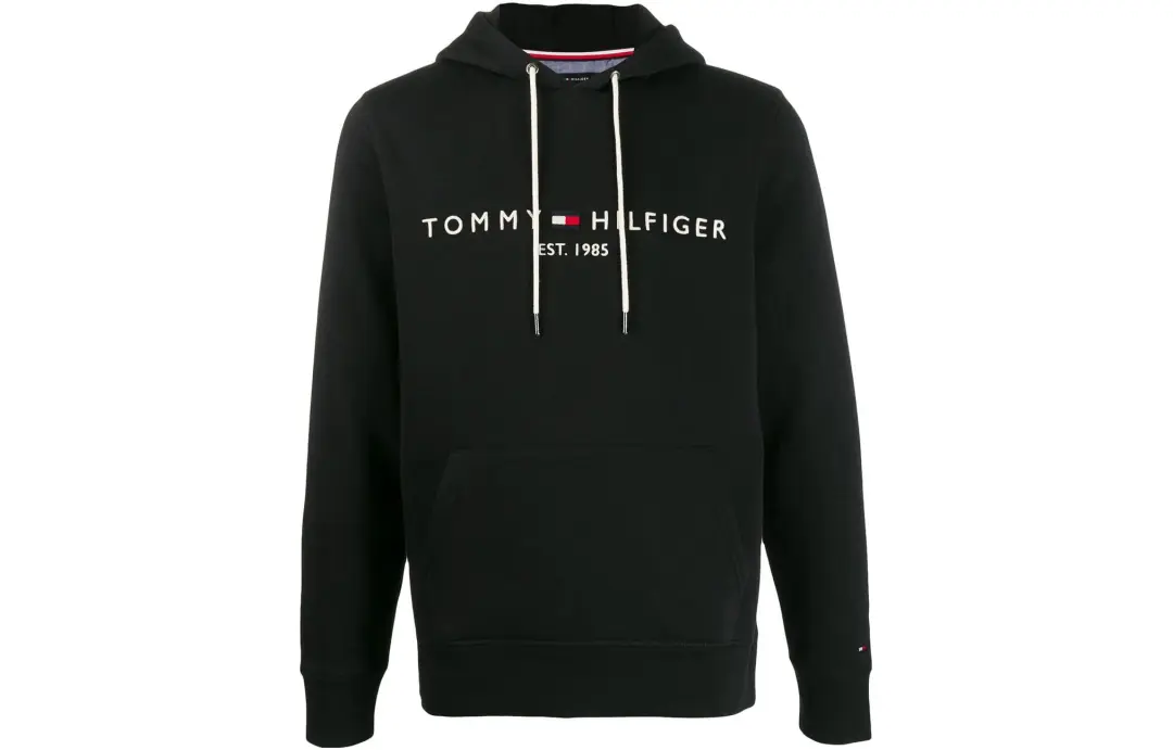 Tommy Hilfiger logo print hoodie