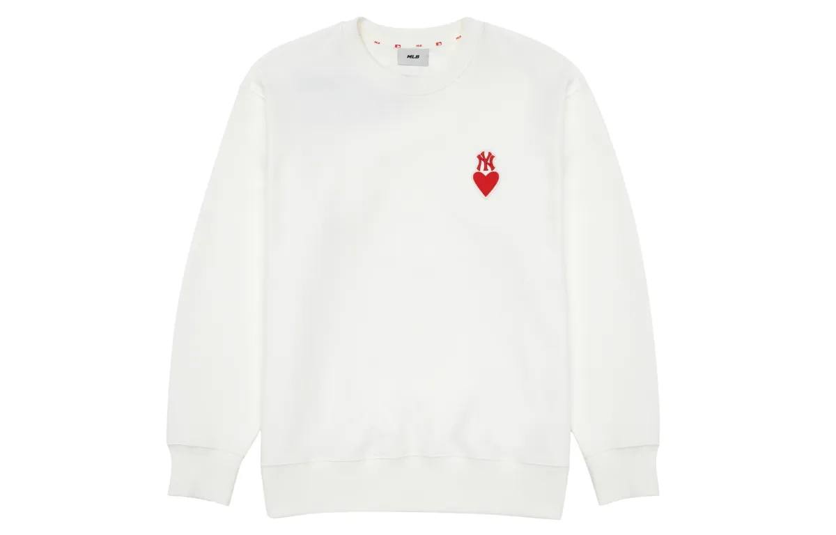 MLB Sweatshirt Unisex Gift Box Set Included Cream