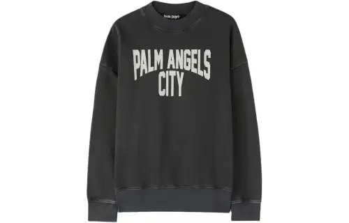 Palm Angels City washed-effect sweatshirt