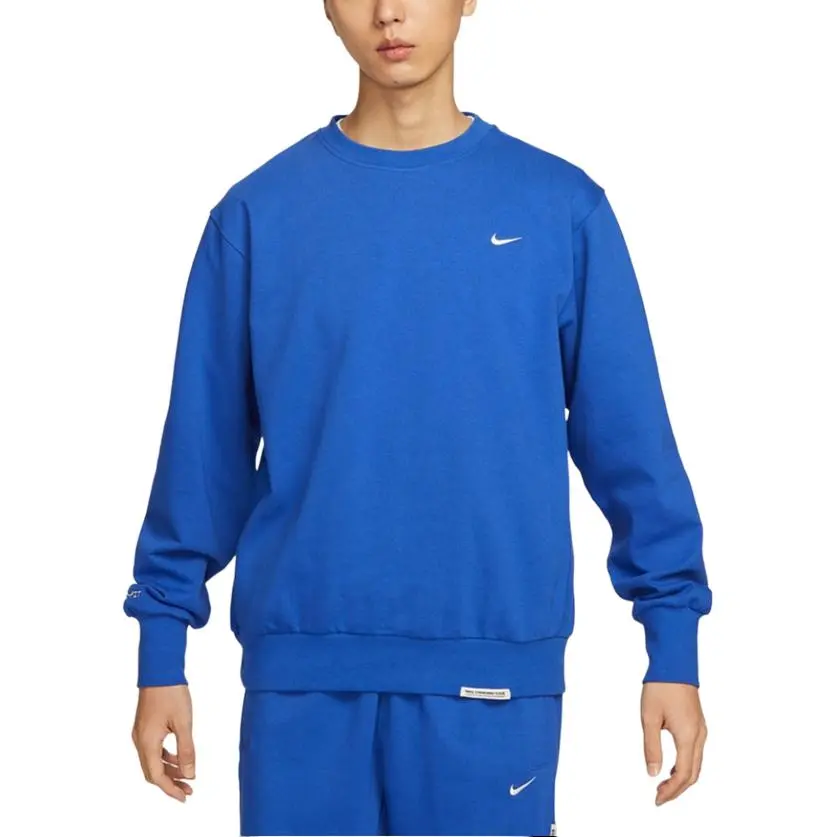 Nike Sweatshirts Men's Game Royal Blue Crew Neck Moderate Regular