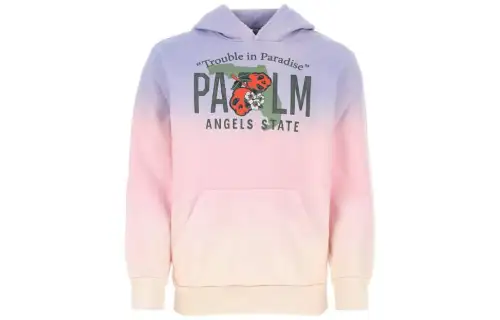 PALM ANGELS Logo Printed Hoodie