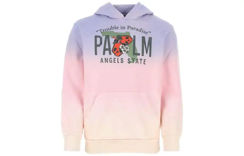 PALM ANGELS Logo Printed Hoodie