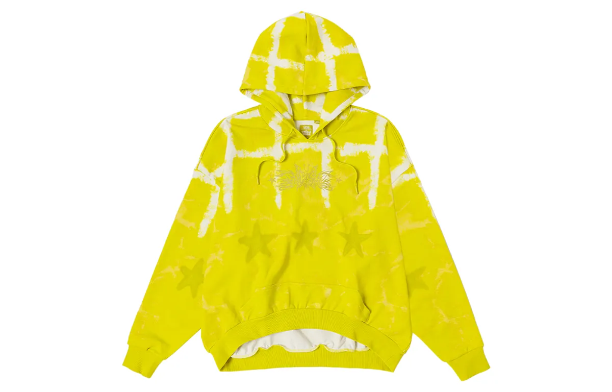 Vans Collina Strada Sweatshirts Unisex Yellow Hooded Moderate Straight Fit