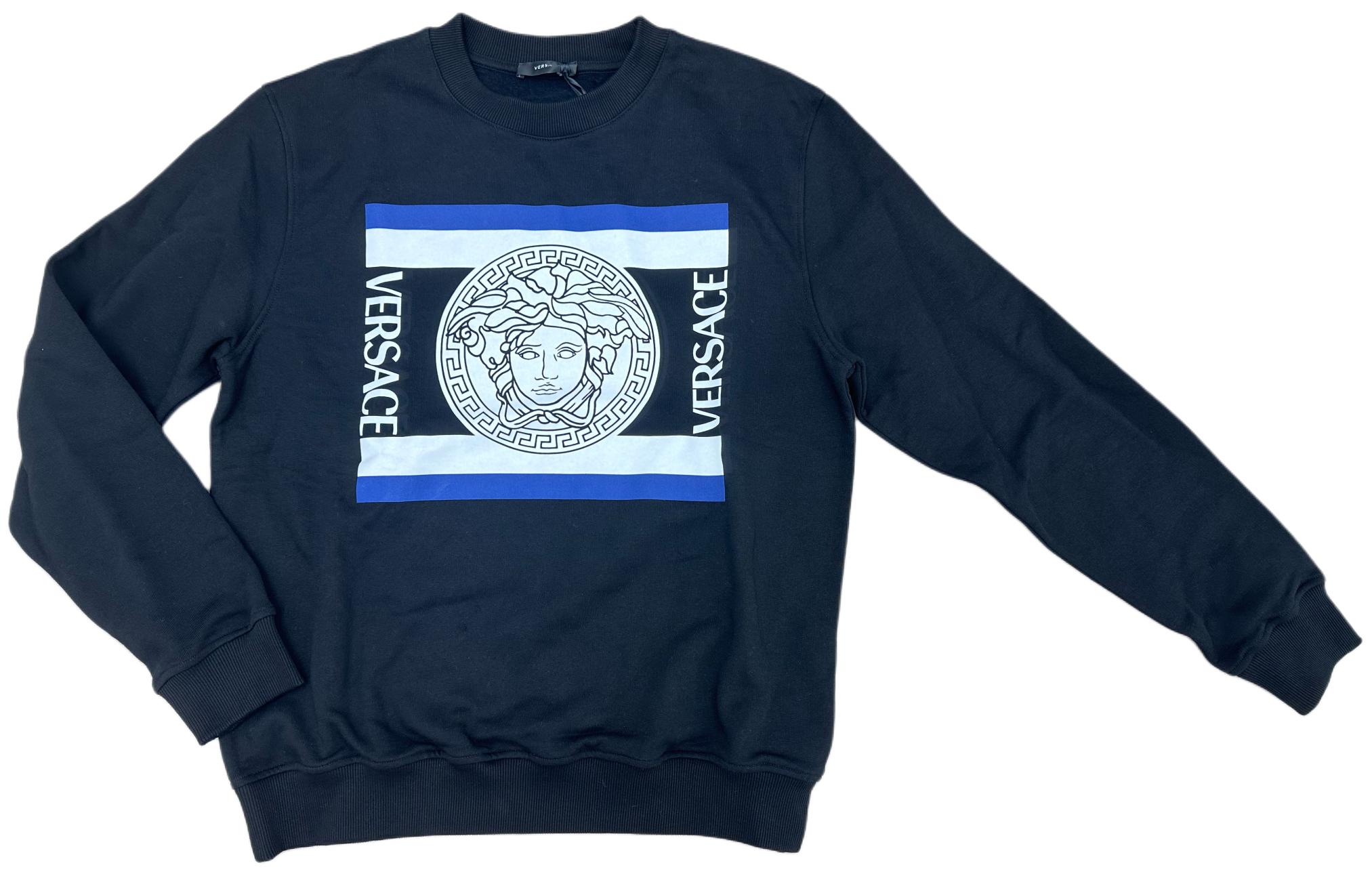Мужское худи Versace (черное)