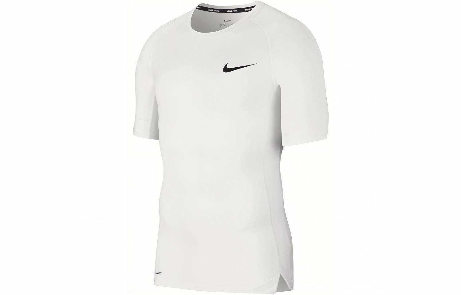 Мужская футболка Nike Dri-Fit Pro T (белая) — фото 1