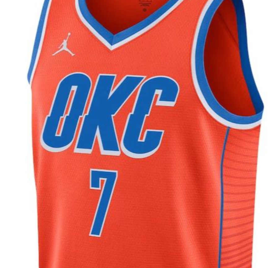 Jordan Basketball Jersey Unisex Orange