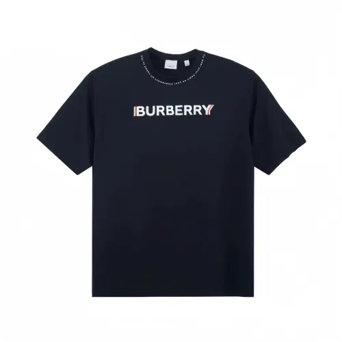 Burberry T Shirt Unisex Navy Blue