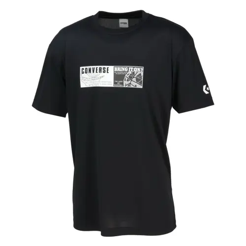 Converse T Shirt Unisex Black/White